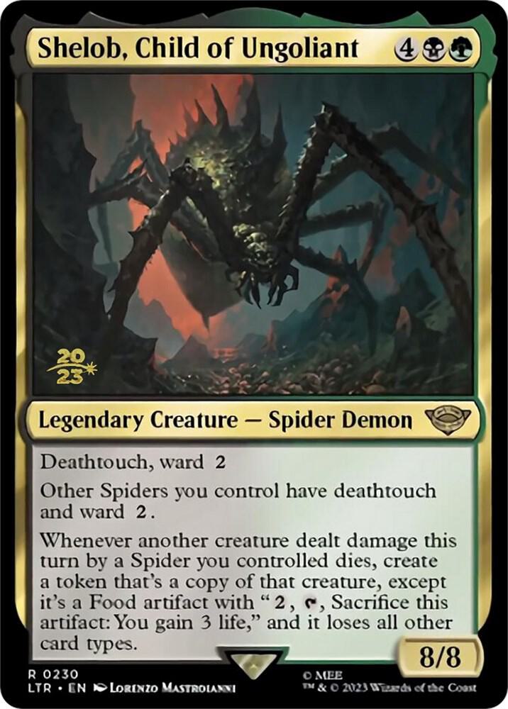 Shelob, Child of Ungoliant 230 card from Prerelease Cards