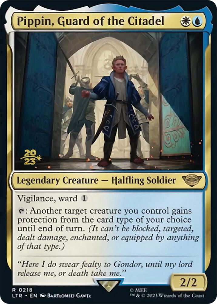 Pippin, Guard of the Citadel 218 card from Prerelease Cards