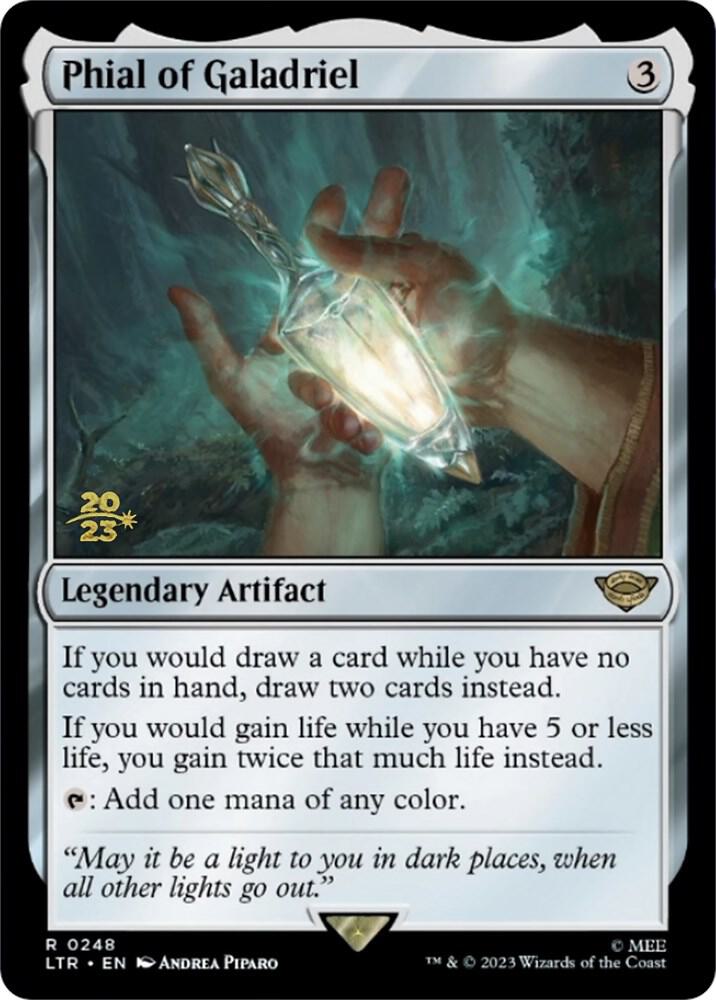 Phial of Galadriel 248 card from Prerelease Cards