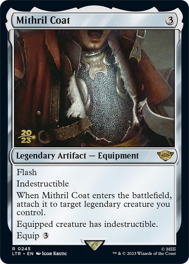 Mithril Coat 245 card from Prerelease Cards