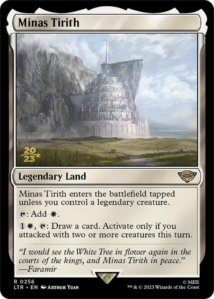 Minas Tirith 256 card from Prerelease Cards