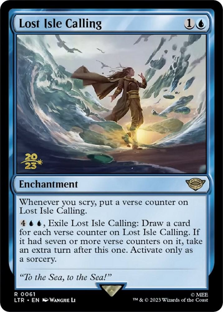 Lost Isle Calling 61 card from Prerelease Cards