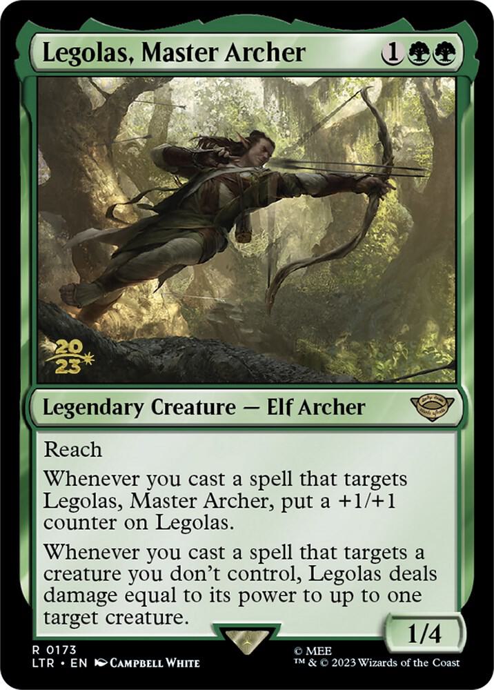 Legolas, Master Archer 173 card from Prerelease Cards