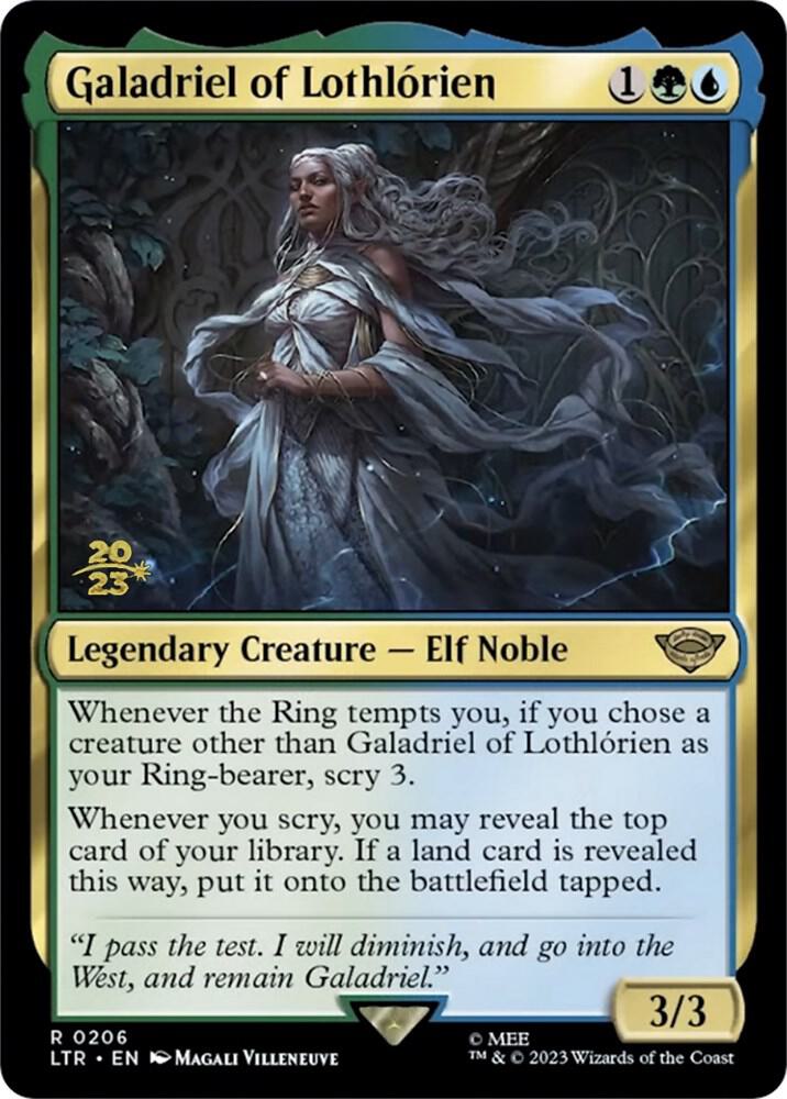 Galadriel of Lothlorien 206 card from Prerelease Cards