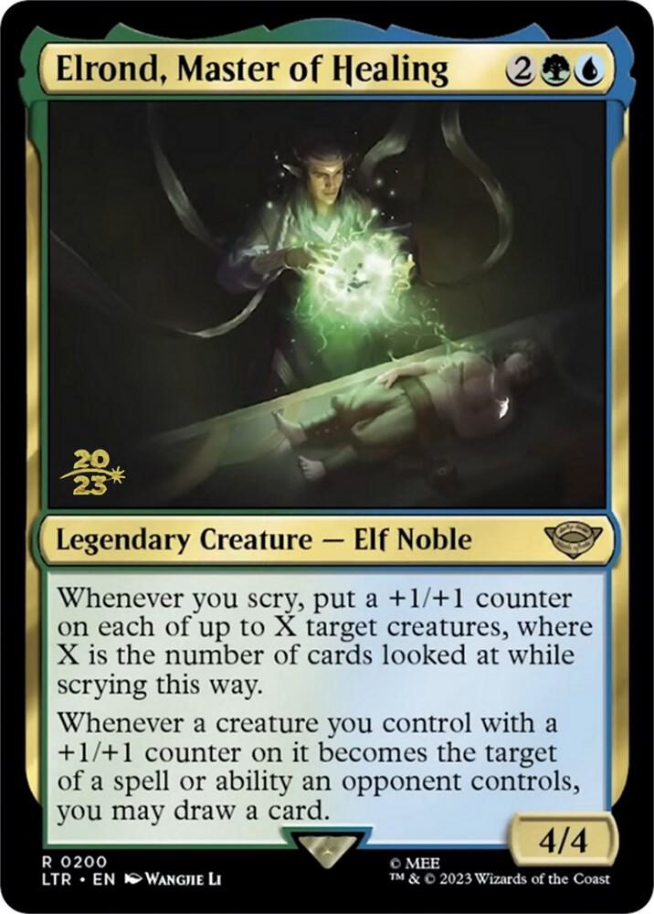 Elrond, Master of Healing 200 card from Prerelease Cards