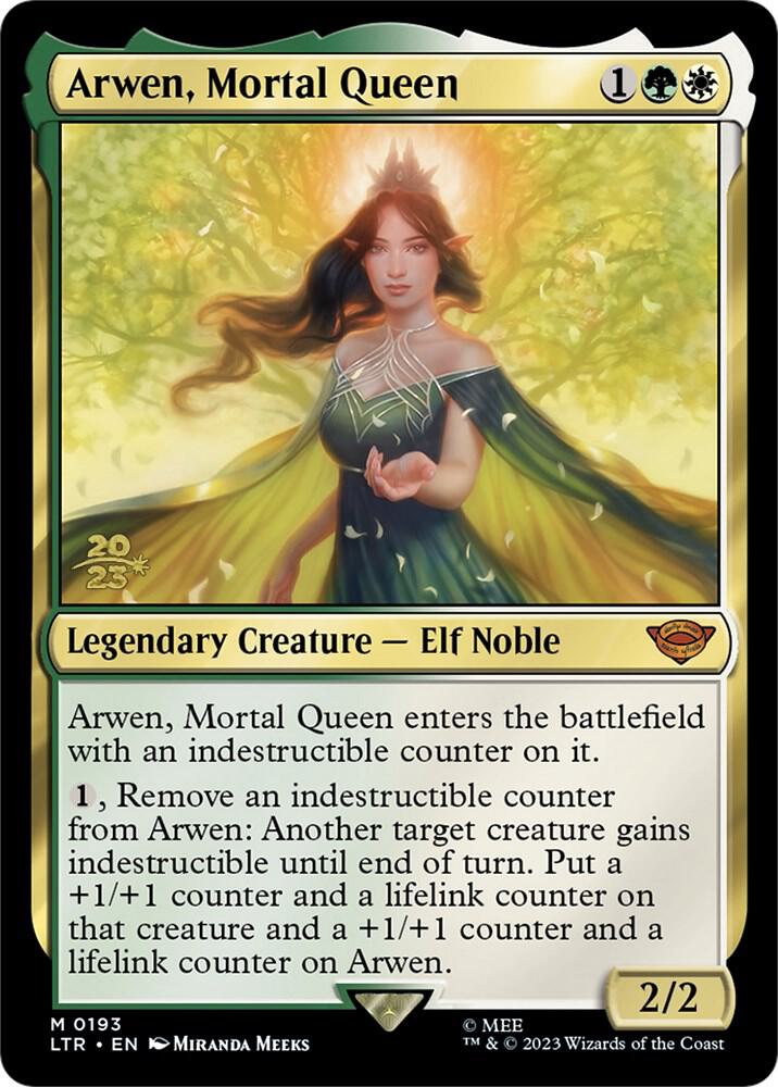 Arwen, Mortal Queen 193 card from Prerelease Cards