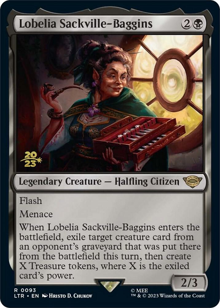 Lobelia Sackville-Baggins 93 card from Prerelease Cards