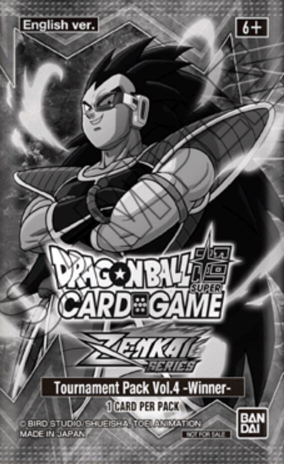 Zenkai Series Tournament Pack Vol.4 (Winner) card from Tournament Promotion Cards