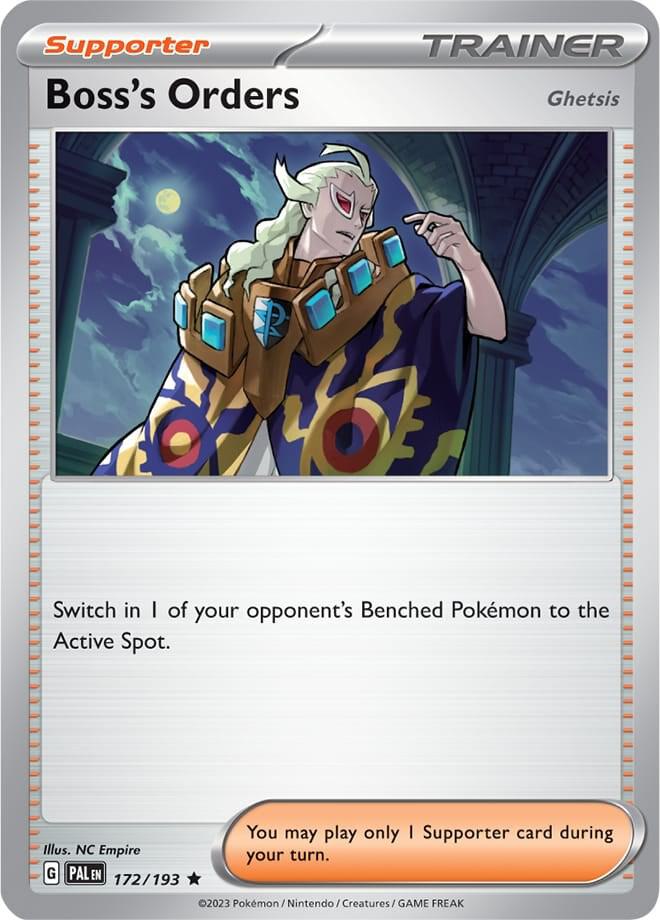 Boss's Orders 172/193 card from Deck Exclusives