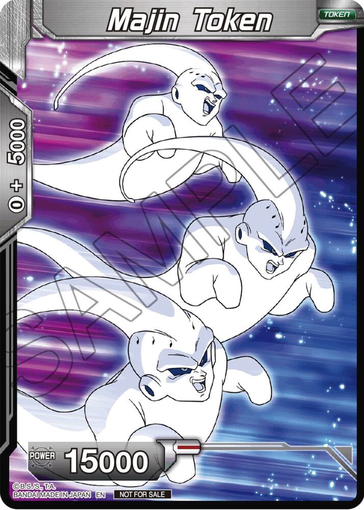 Majin Token (Championship Token Card Pack 2023 Vol.1) (Silver Foil) card from Tournament Promotion Cards