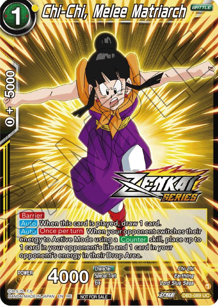 Chi-Chi, Melee Matriarch (Event Pack 12) DB3-089 card from Tournament Promotion Cards