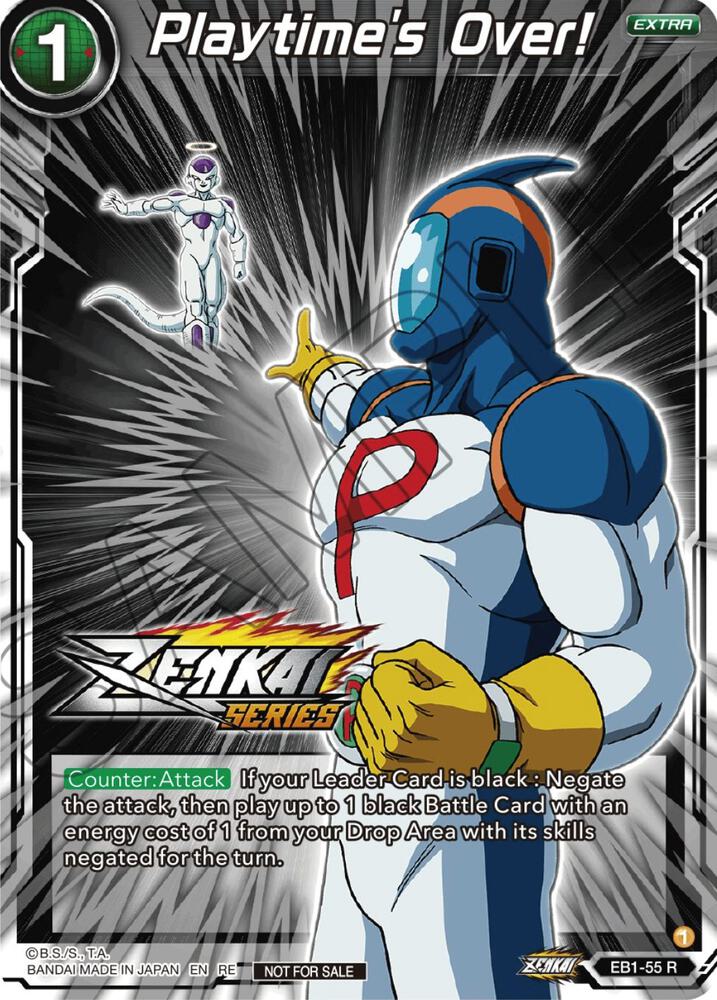 Playtime's Over! (Event Pack 12) EB1-55 card from Tournament Promotion Cards