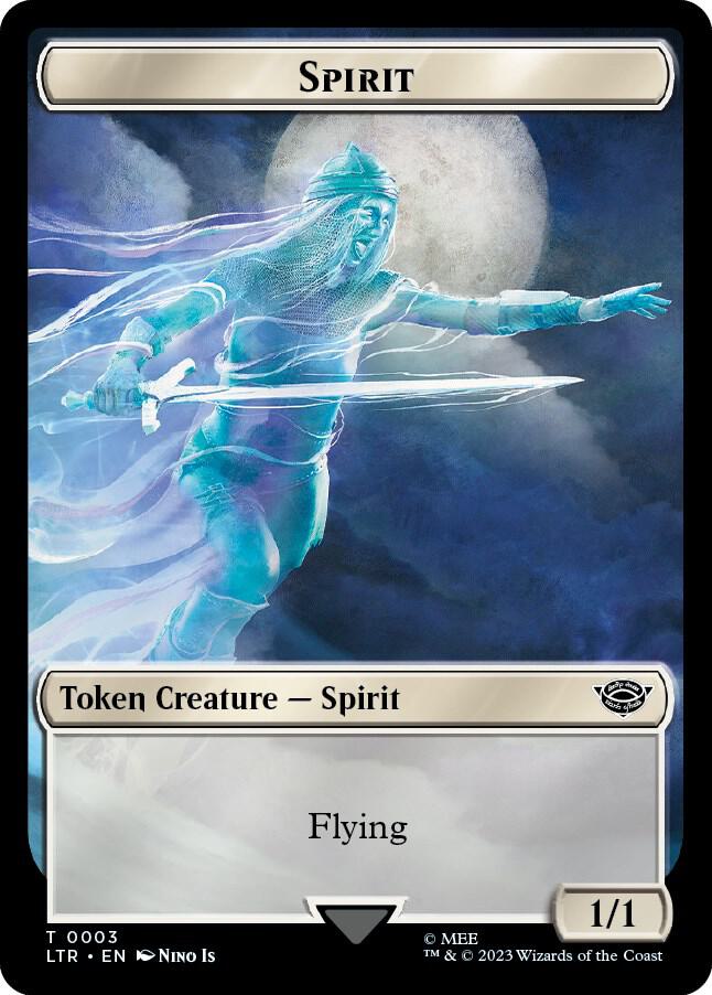 Spirit // Food Double-Sided Token 3 // 11 card from Universes Beyond: The Lord of the Rings: Tales of Middle-earth