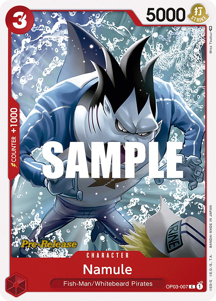 Namule OP03-007 card from Pillars of Strength Pre-Release Cards