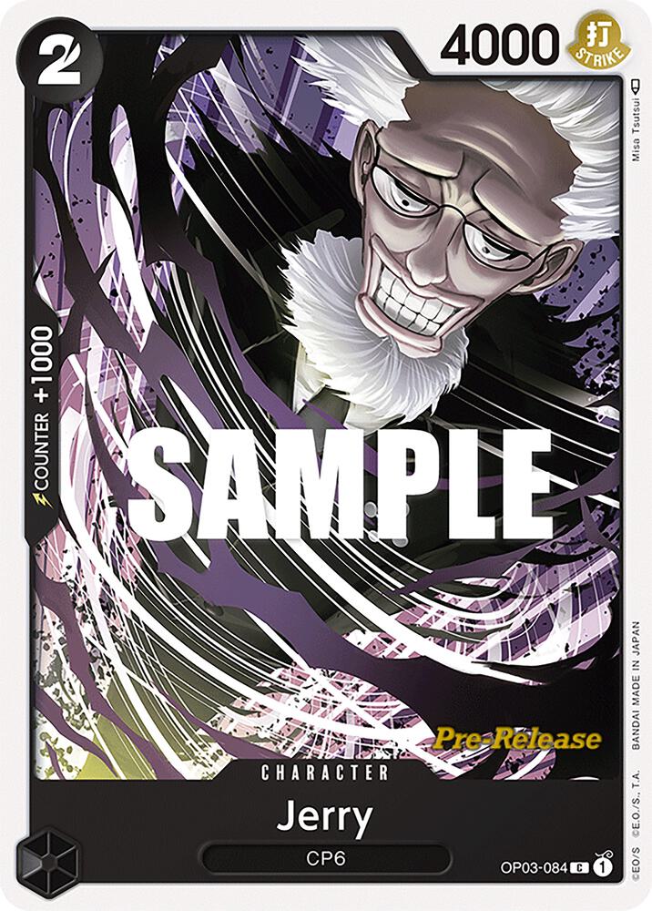 Jerry OP03-084 card from Pillars of Strength Pre-Release Cards