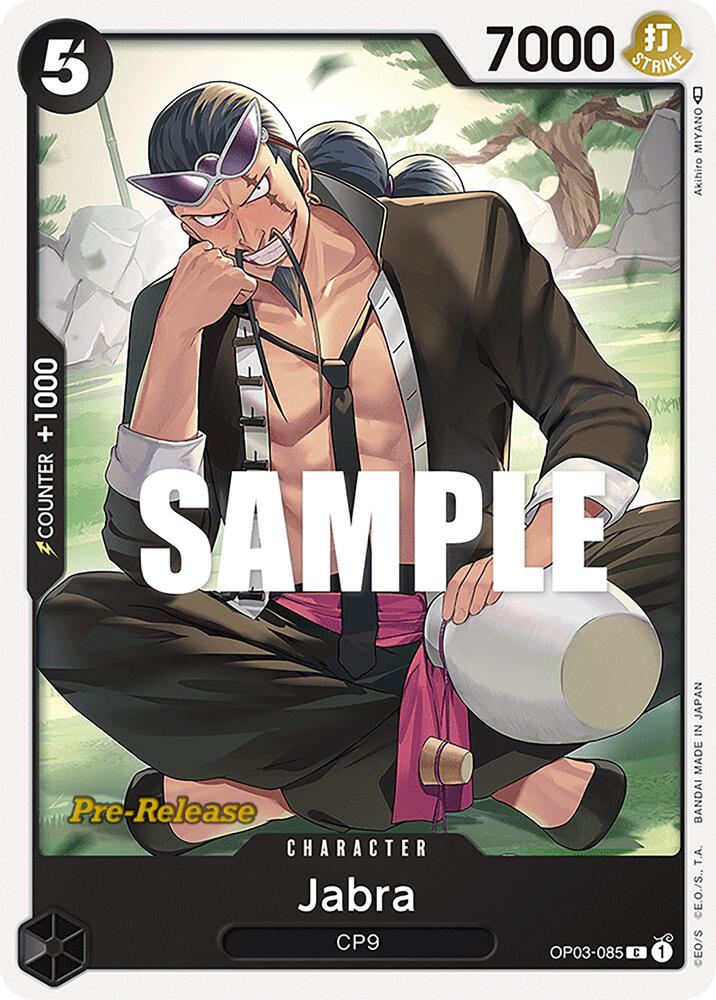 Jabra OP03-085 card from Pillars of Strength Pre-Release Cards
