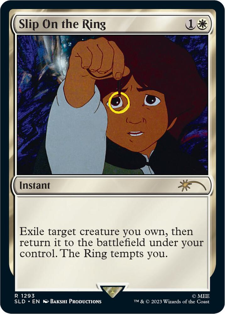 Slip on the Ring 1293 card from Secret Lair Drop Series