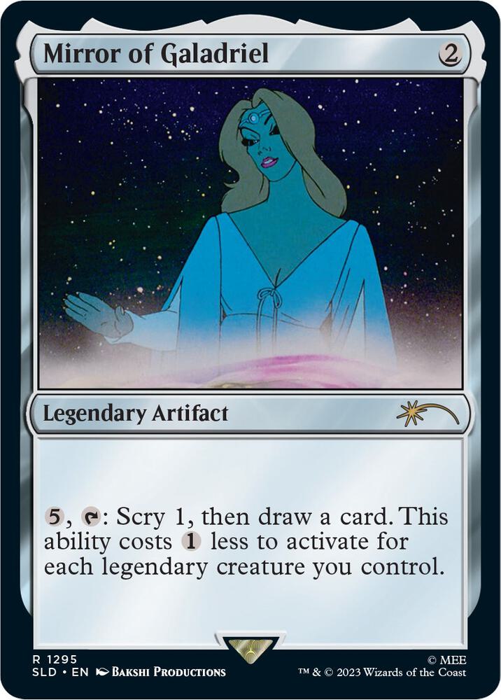 Mirror of Galadriel 1295 card from Secret Lair Drop Series