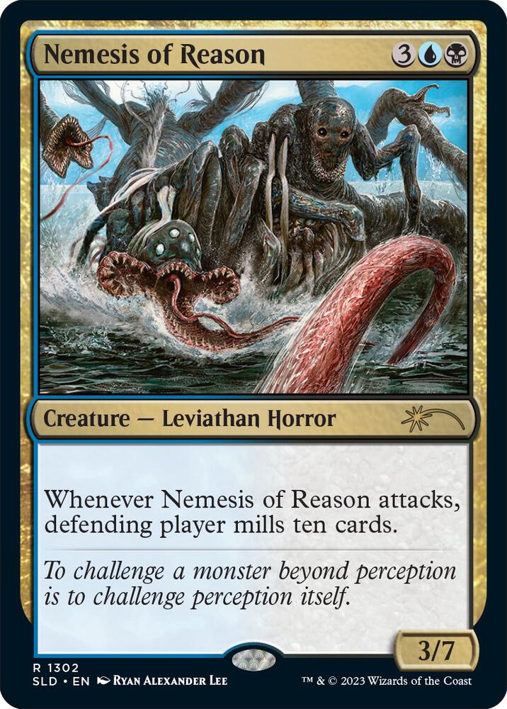 Nemesis of Reason 1302 card from Secret Lair Drop Series