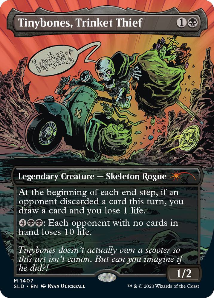 Tinybones, Trinket Thief 1407 card from Secret Lair Drop Series