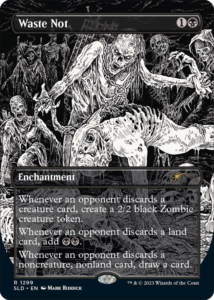 Waste Not 1299 card from Secret Lair Drop Series