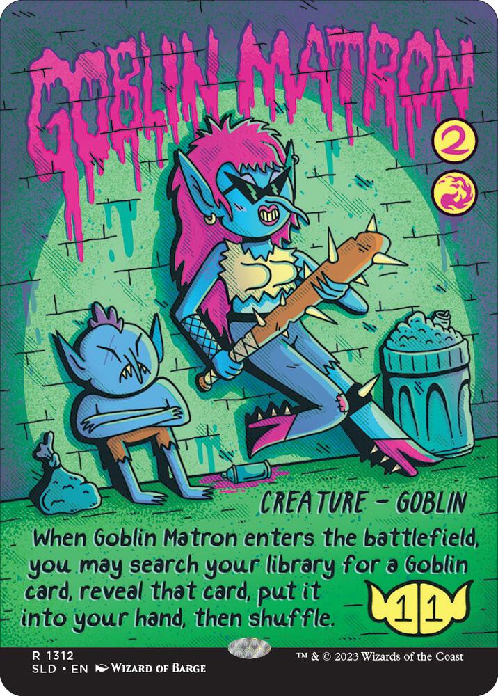 Goblin Matron 1312 card from Secret Lair Drop Series
