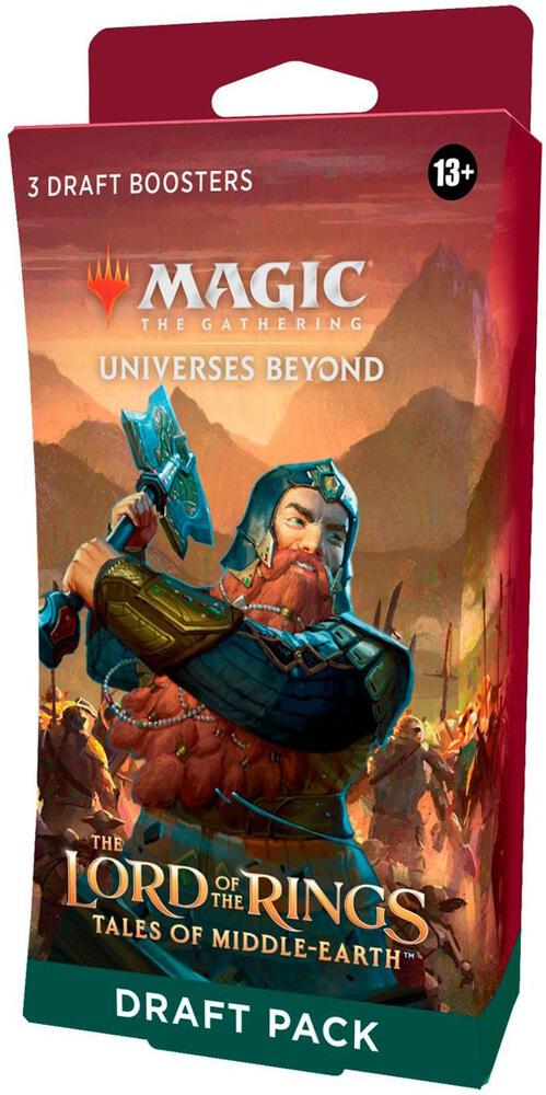 Universes Beyond: The Lord of the Rings: Tales of Middle-earth - Draft Booster Pack (3-Pack) sealed product from Universes Beyond: The Lord of the Rings: Tales of Middle-earth