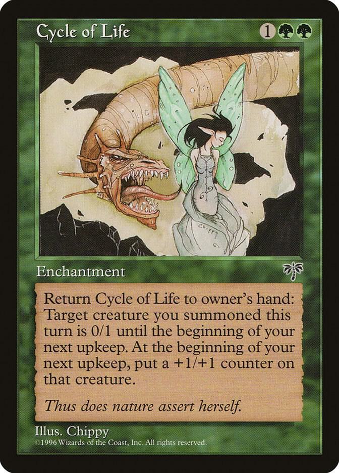 Cycle of Life card from Mirage