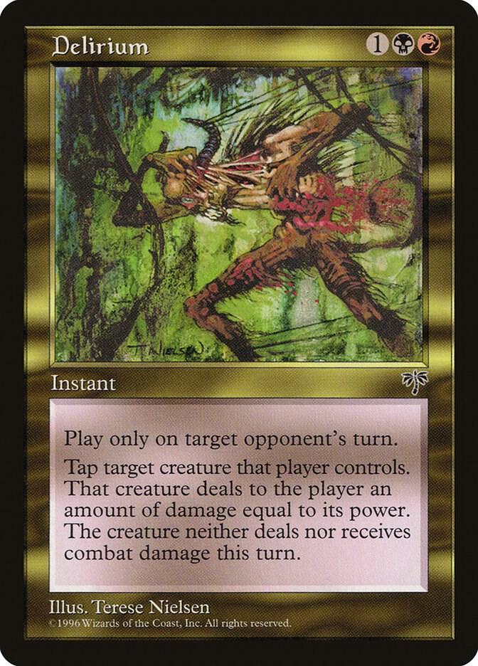 Delirium card from Mirage