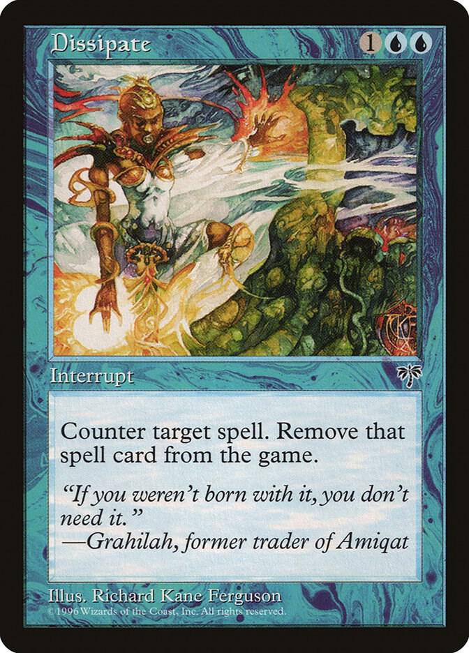 Dissipate card from Mirage
