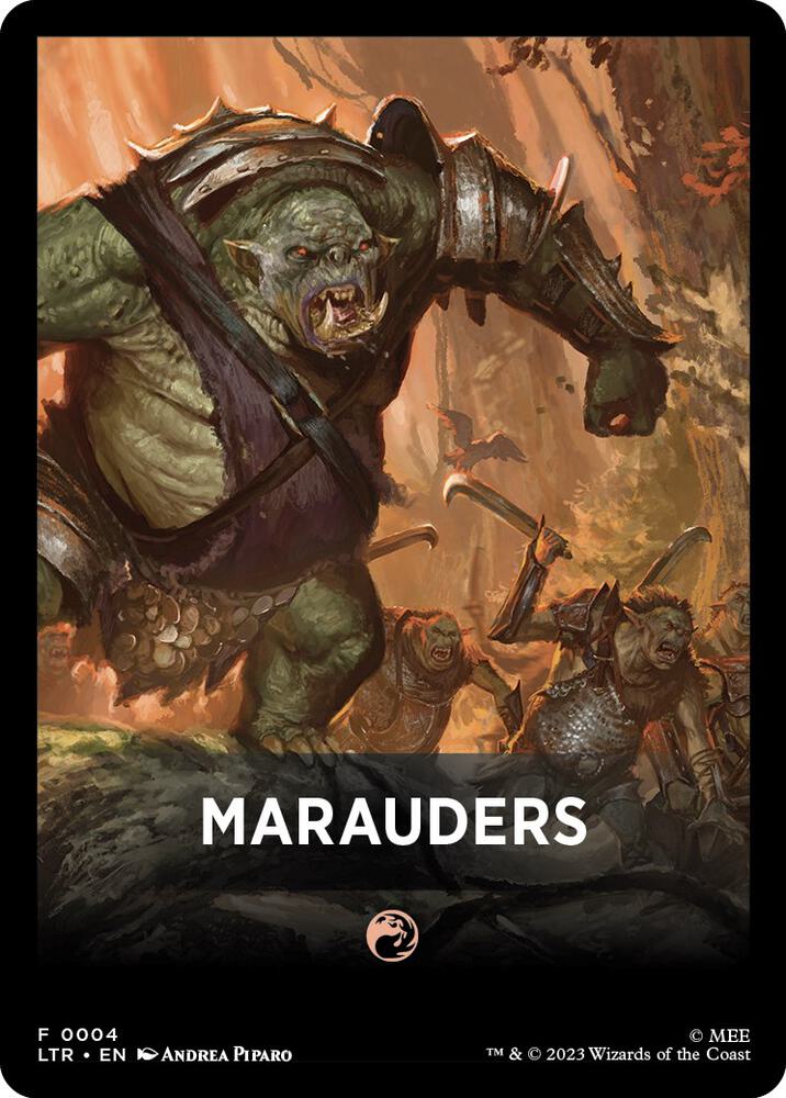 Marauders Theme Card 4 card from Universes Beyond: The Lord of the Rings: Tales of Middle-earth