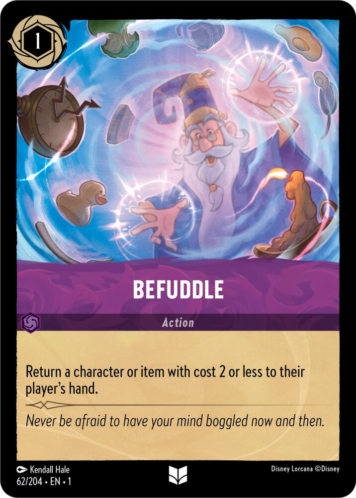 Befuddle 62/204 card from The First Chapter