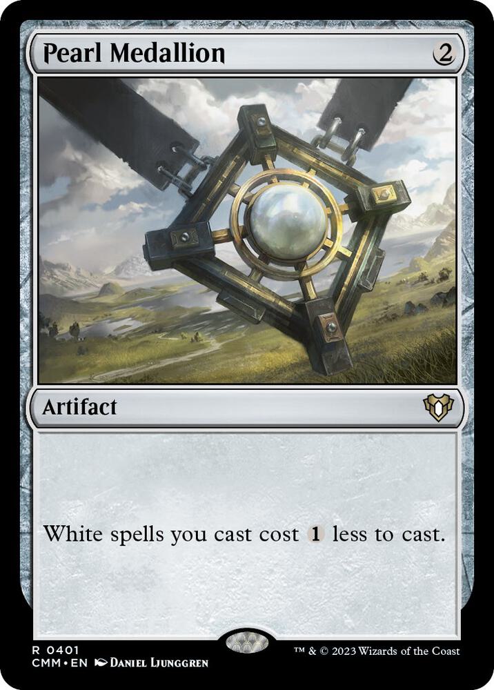 Pearl Medallion 401 card from Commander Masters