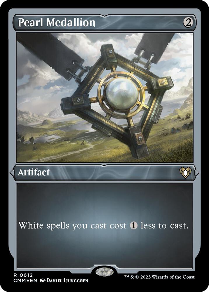 Pearl Medallion (Foil Etched) 612 card from Commander Masters