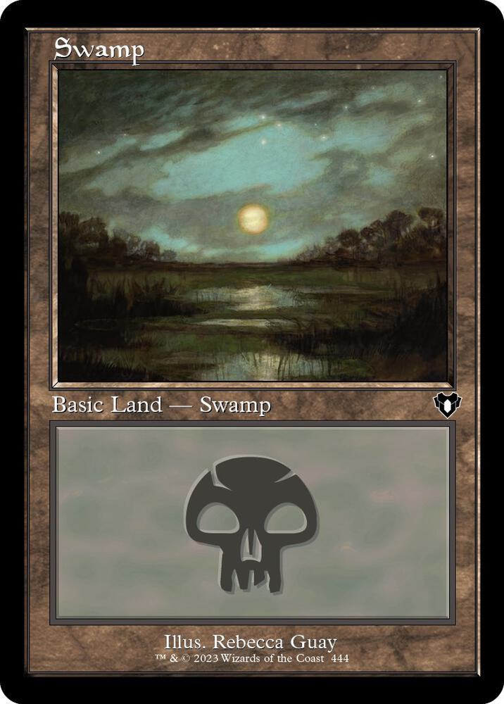 Swamp (Retro Frame) 444 card from Commander Masters