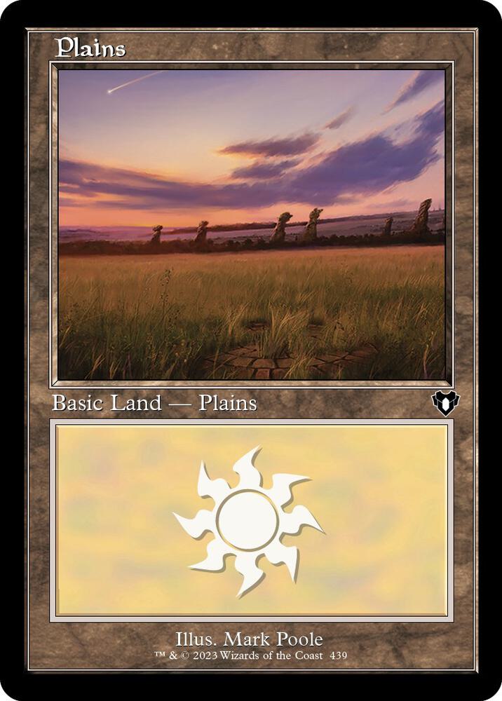 Plains (Retro Frame) 439 card from Commander Masters
