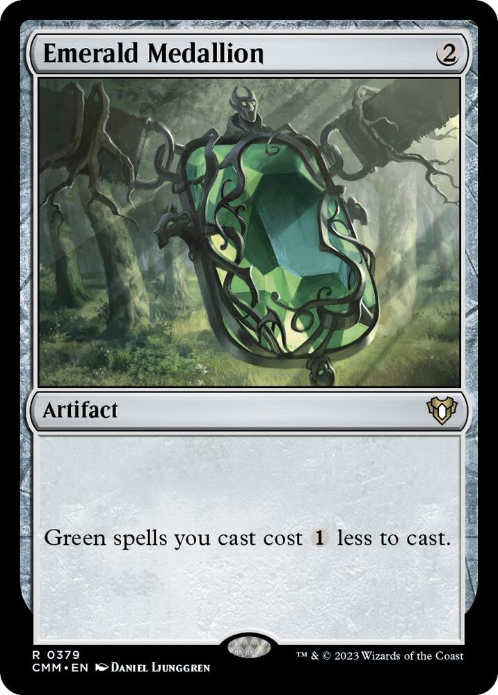 Emerald Medallion 379 card from Commander Masters