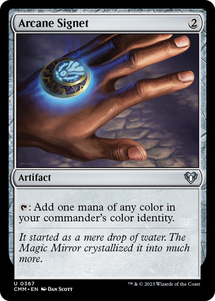 Arcane Signet 367 card from Commander Masters