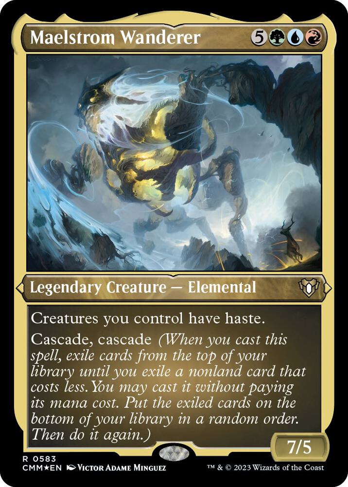 Maelstrom Wanderer (Foil Etched) 583 card from Commander Masters