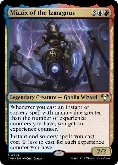 Mizzix of the Izmagnus 348 card from Commander Masters