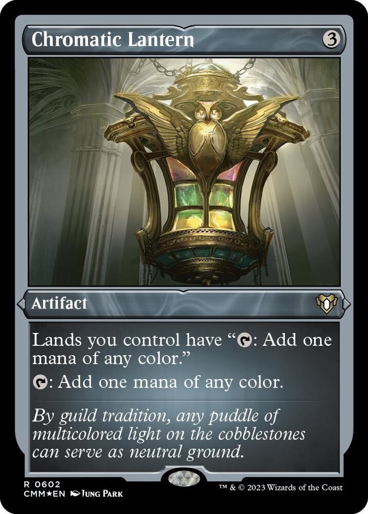 Chromatic Lantern (Foil Etched) 602 card from Commander Masters