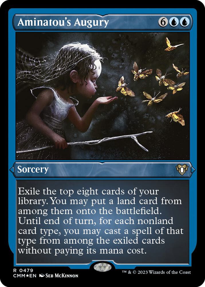 Aminatou's Augury (Foil Etched) 479 card from Commander Masters