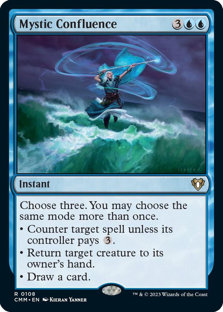Mystic Confluence 108 card from Commander Masters