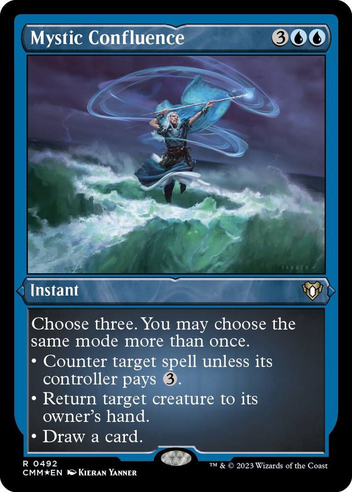 Mystic Confluence (Foil Etched) 492 card from Commander Masters