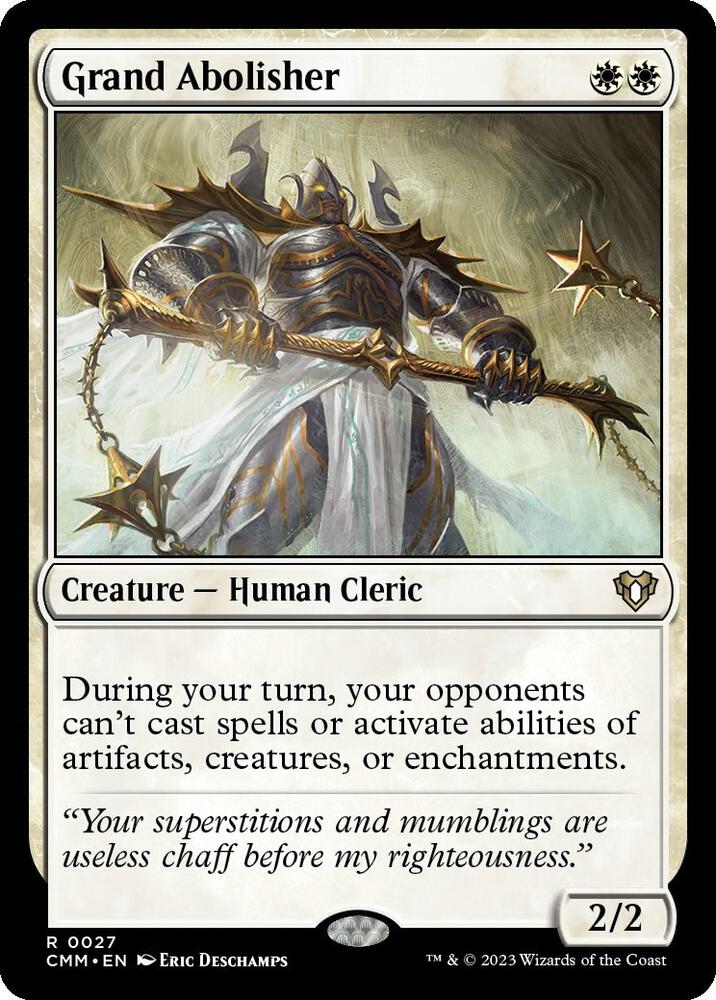 Grand Abolisher 27 card from Commander Masters