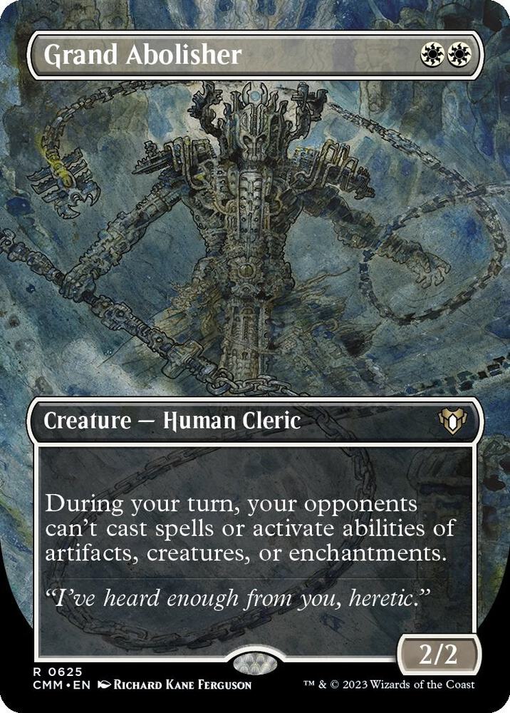 Grand Abolisher (Borderless) 625 card from Commander Masters