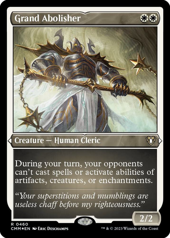 Grand Abolisher (Foil Etched) 460 card from Commander Masters