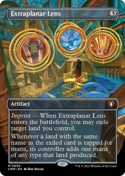 Extraplanar Lens (Borderless) 656 card from Commander Masters