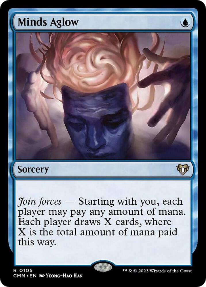 Minds Aglow 105 card from Commander Masters