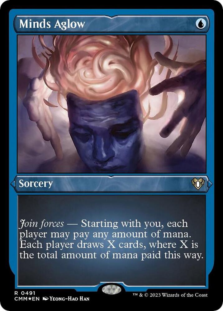 Minds Aglow (Foil Etched) 491 card from Commander Masters